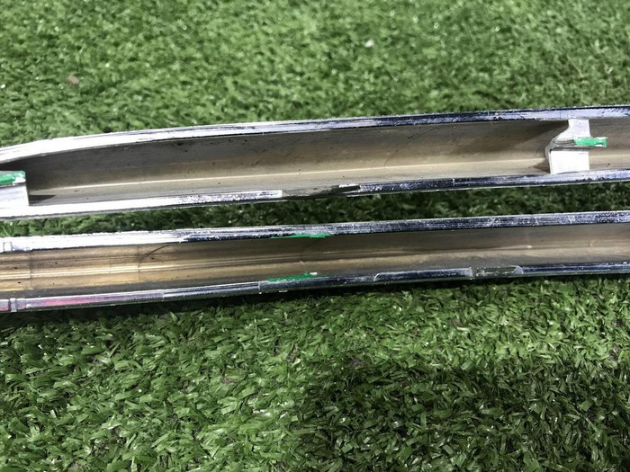 Молдинг переднего бампера правый Mercedes S W222 (2017-2020)