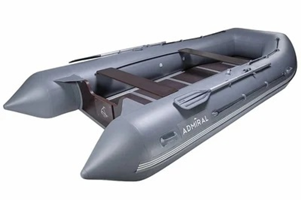 Лодка ПВХ АДМИРАЛ 430 + 4х-тактный лодочный мотор GOLFSTREAM F50FEL-T EFI