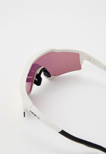Спортивные очки с диоптриями 100% Speedcraft / Soft Tact Off White / HiPER Red Multilayer Mirror Lens