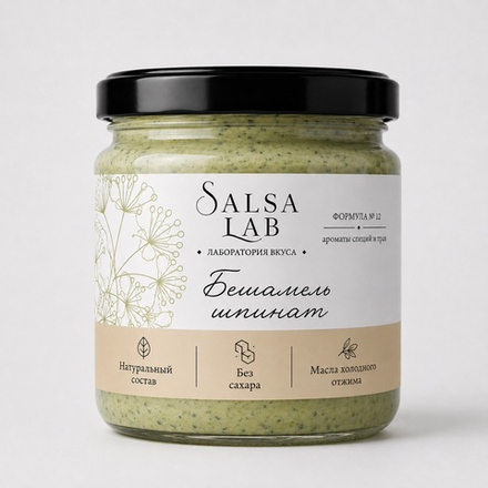 Salsa Бешамель шпинат