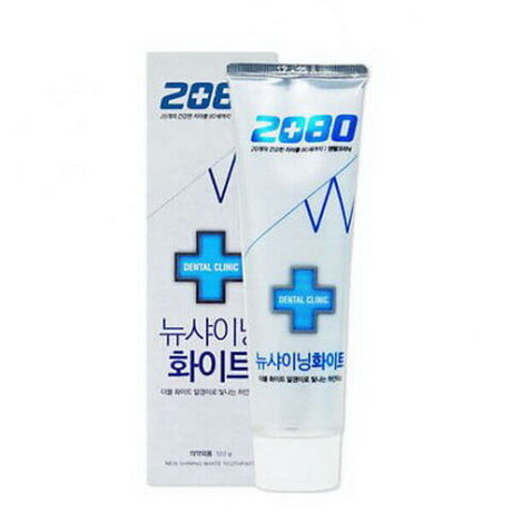 Отбеливающая зубная паста Dental Clinic 2080 New Shining White Toothpaste, 120 гр.