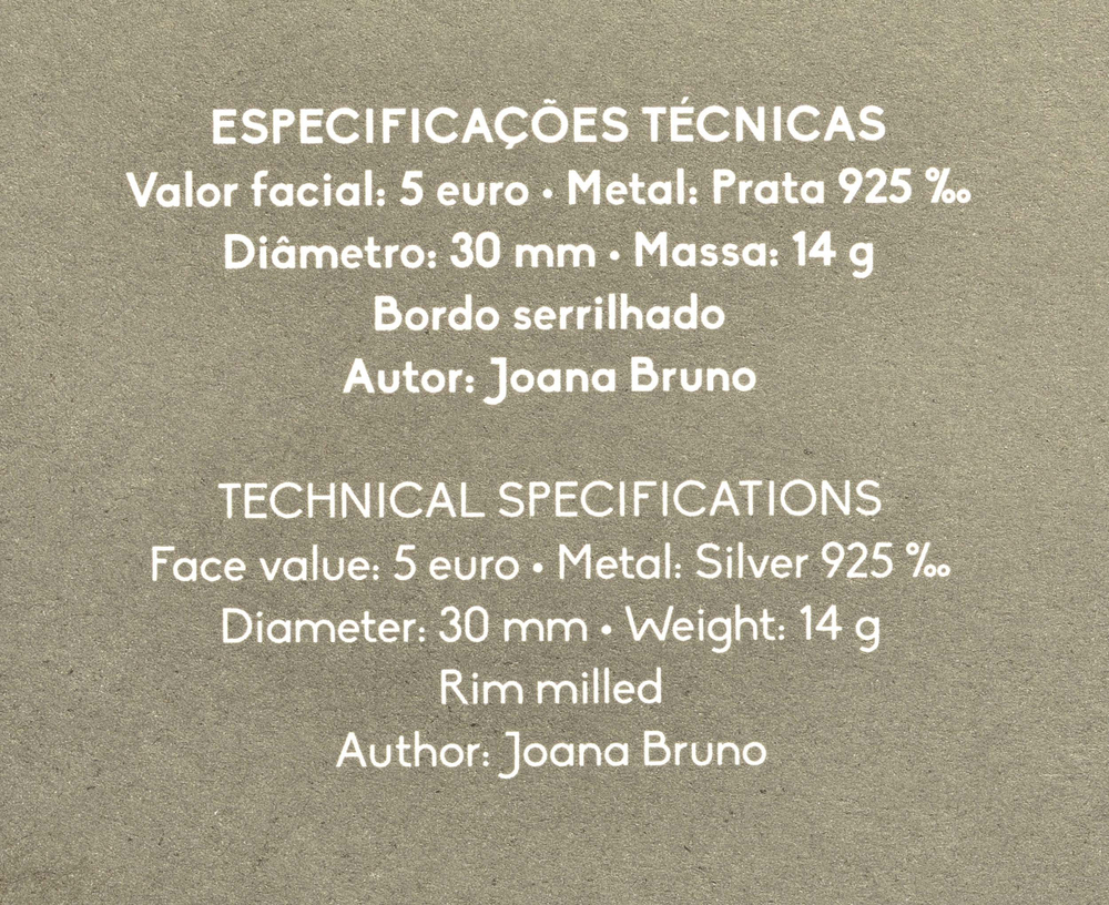 ПОРТУГАЛИЯ, 2022, 5 ЕВРО [СЕРЕБРО]