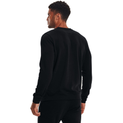 Мужское теннисное поло Under Armour Rival Terry LC Long Sleeve Men - Black