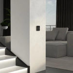 Рамка из стекла на 1 пост Elite черный W0012448