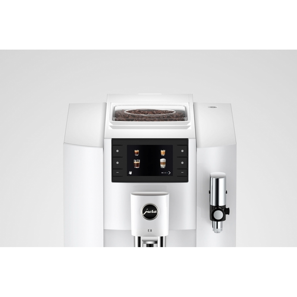 Автоматическая кофемашина Jura E8 Piano White 15585