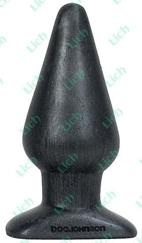 Большая серая пробка PLATINUM SILICONE