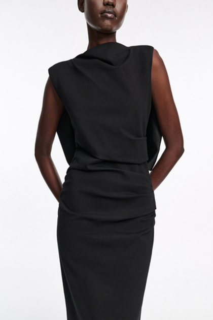 Dorothee Schumacher Платье облегающее с атласным бантом