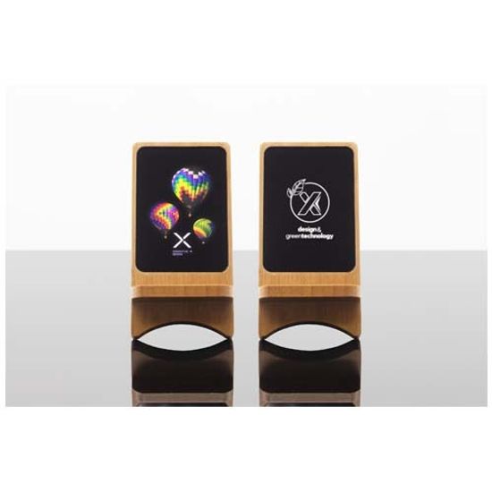 Беспроводная зарядная подставка SCX.design W16 мощностью 15 Вт с подсветкой