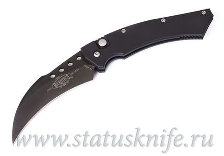 Нож Microtech Hawk Auto Black Plain