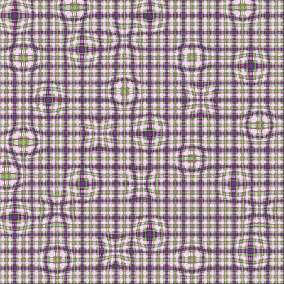 Деформированная клетка фиолетовая
