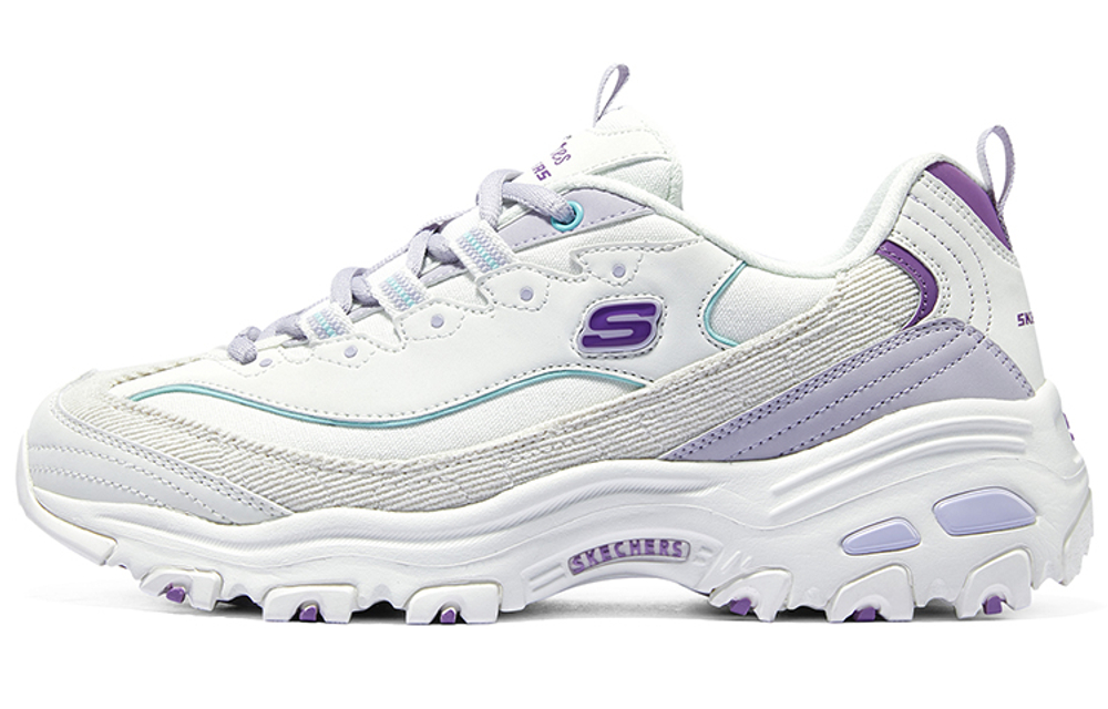Skechers D"lites 1.0 Sneakers "White Purple" Women"s