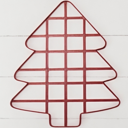 Вырубка для торта новогодняя "Ёлка" 28,5см