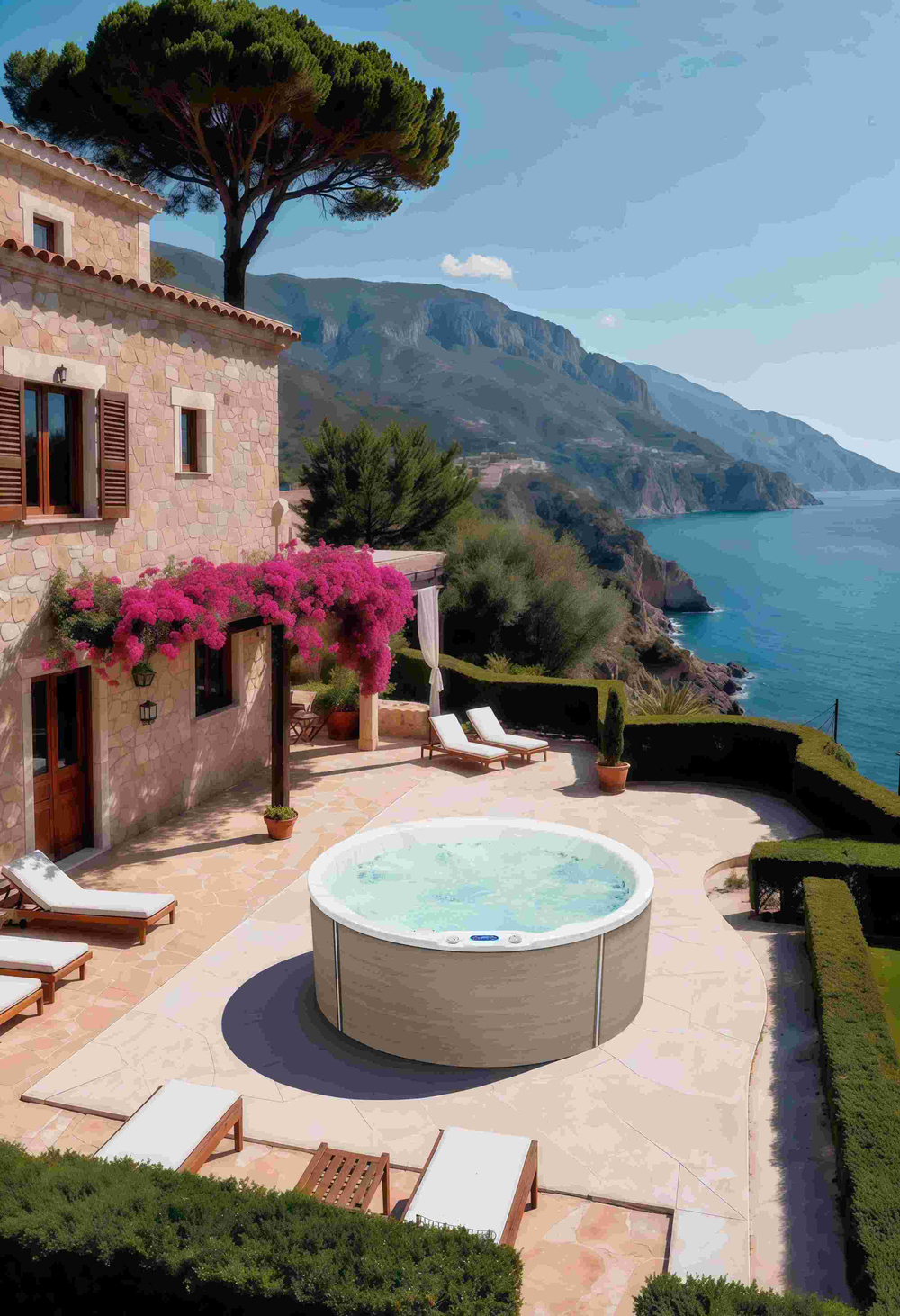 Гидромассажный спа бассейн Victoria Star VS-002L