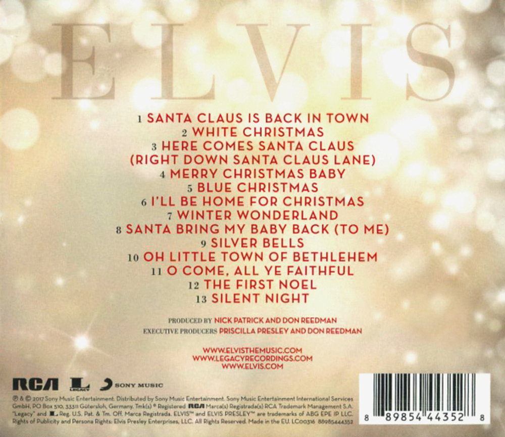 Elvis Presley With The Royal Philharmonic Orchestra / Elvis Christmas (CD)