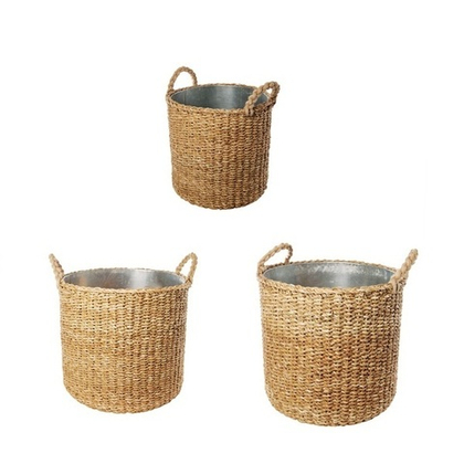 Корзина круглая с ручками [Арт. 280172]