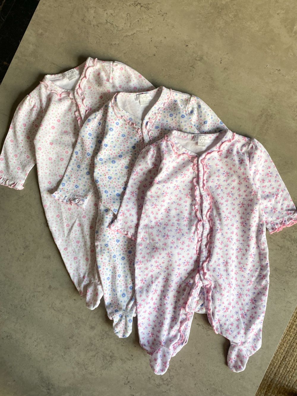 Новый набор из 3 хлопковых боди Kissy Kissy, 68