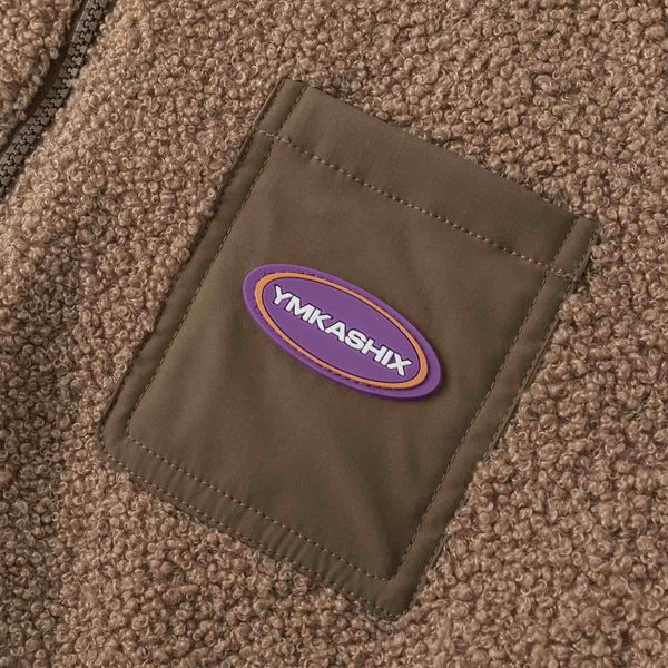 Куртка двухсторонняя коричневая - фото 18