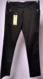 Брюки женские, размер 46, цвет чёрный