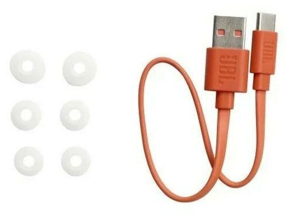 Беспроводные наушники JBL Wave Beam, USB Type-C, бежевый