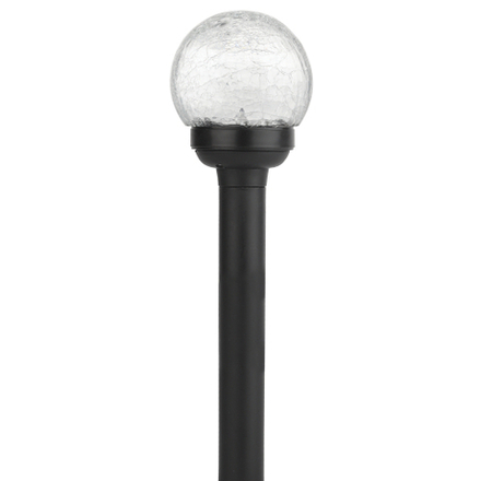 Светильник уличный ЭРА SL-PL33-CRAC на солнечной батарее пластик стекло черный 33 см