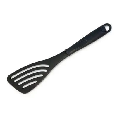 Лопатка кухонная-узкая, пластик, графит