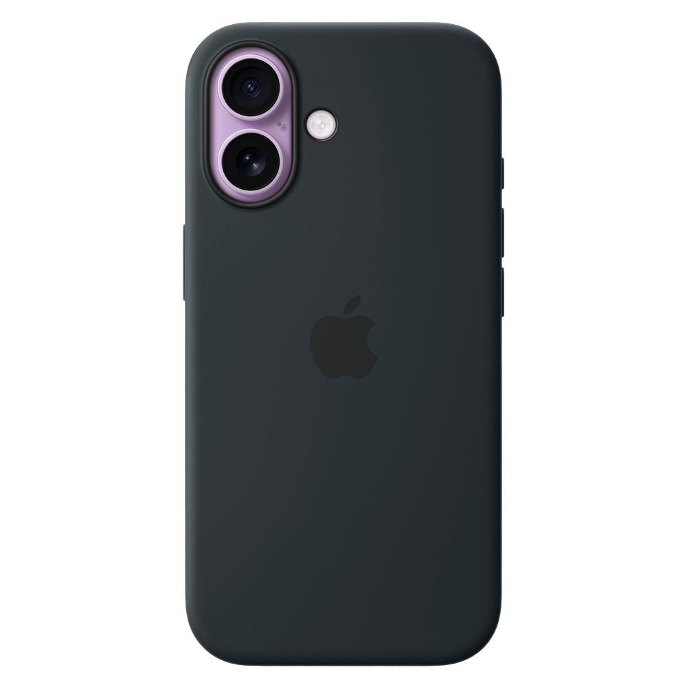 Силиконовый чехол Apple Silicone Case with MagSafe для iPhone 17, Black