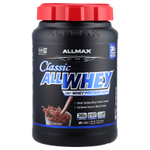 ALLMAX, CLASSIC ALLWHEY®, 100% сывороточный протеин, со вкусом шоколада, 907 г (2 фунта)