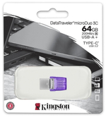 USB Flash карта Kingston DataTraveler MicroDuo 3C DTDUO3CG3/64GB 64 Гб