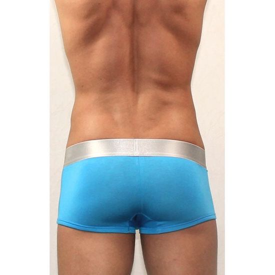 Мужские трусы боксеры голубые Calvin Klein Boxer Steel Blue