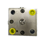 LFA25DBWD2-7X/050 - Крышка для логического клапана, типоразмер Ду25 функционал - DBWD2 = крышка с предохранительным клапаном с ручной настройкой с функцией запирания, под установку распределителя Ду6, два выхода X и Y, элемент регулировки - винт под шестигранник с защитным колпачком, диапазон настройки давления до 50 бар, уплотнение NBR