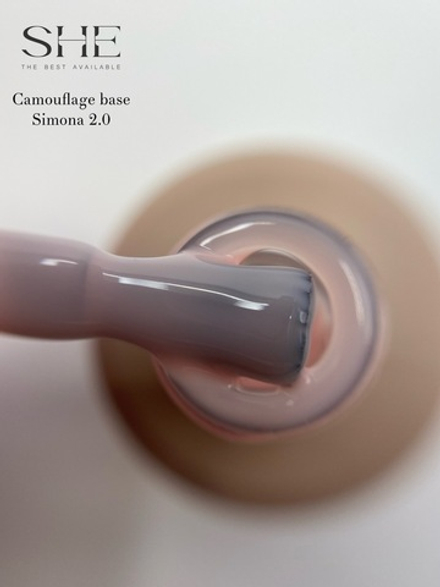 Камуфлирующая база SHE «Simona 2.0», 15мл