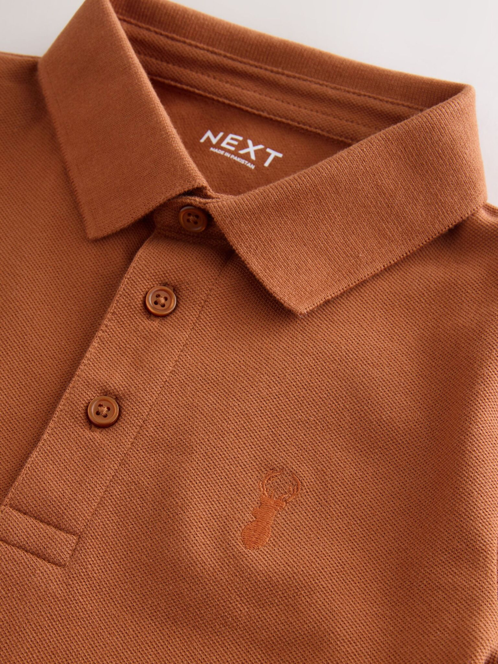 Поло для мальчика Next E98-659, Кирпичный