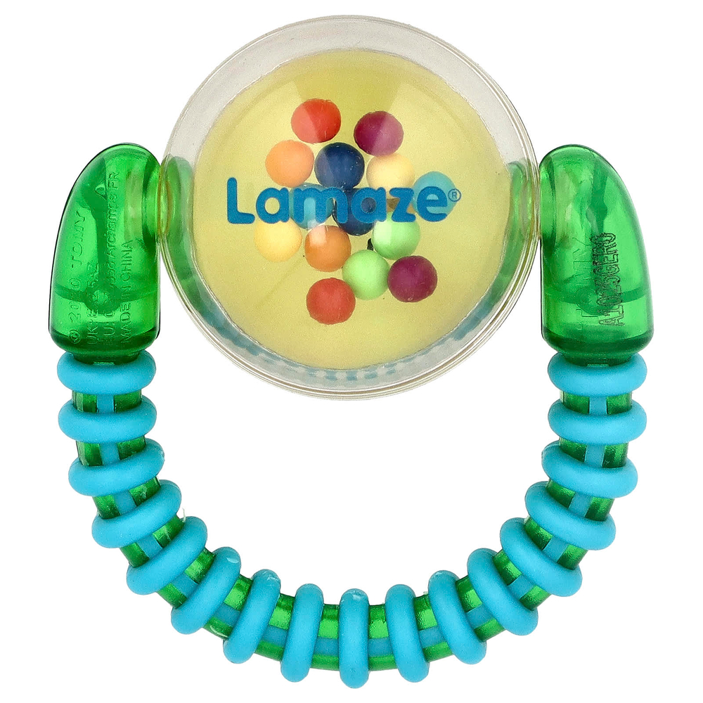 Lamaze, spin & Smile Rattle, погремушка для детей от 0 месяцев, 1 шт.