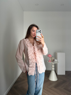 Блуза Pillow нежно-розовый