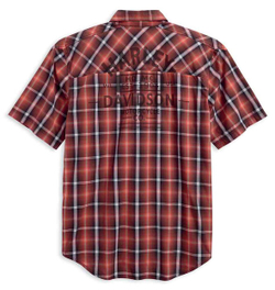 Рубашка Pocketed Plaid Shirt Harley-Davidson