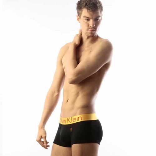 Мужские трусы боксеры черные Calvin Klein Germany Модал