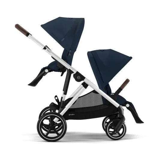 Коляска для двойни 2 в 1 Cybex Gazelle S (Ocean blue)