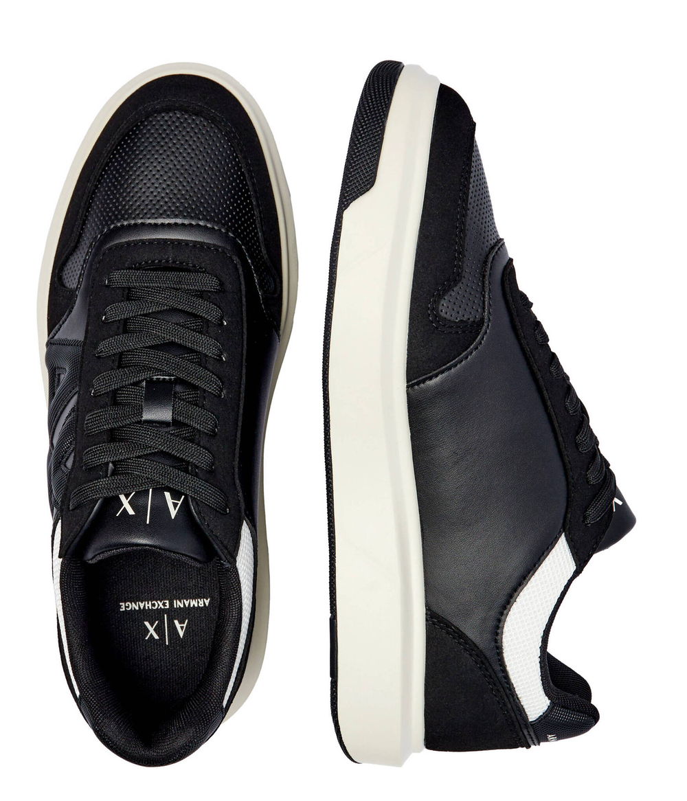 Кроссовки ENGLISH Armani Exchange - черный(XUX220 XV858)