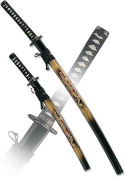 Ryuichi Swords Набор самурайских мечей "Дракон Маки"