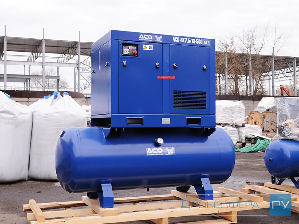 Винтовой компрессор АСО-ВК 7,5/13М2-500 BAOSI YNT46A