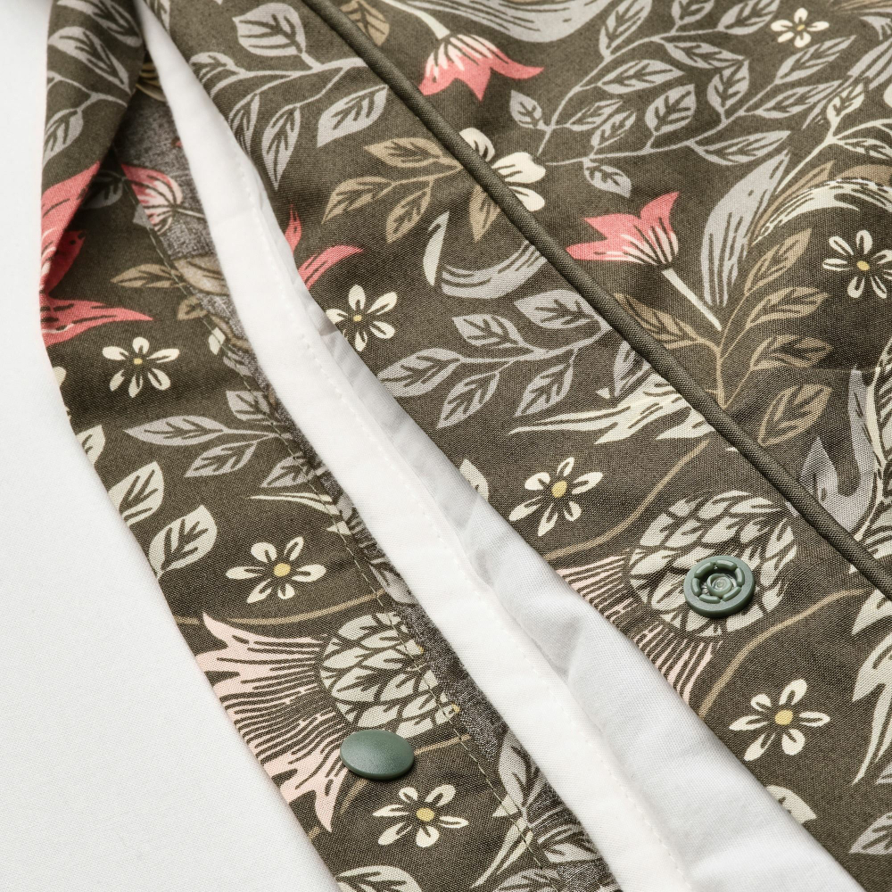 Комплект постельного белья IKEA KARRDUNORT (КАРРДУНЕРТ), Односпальный, Темно-зеленый с рисунком, 150x200, 50x80 см