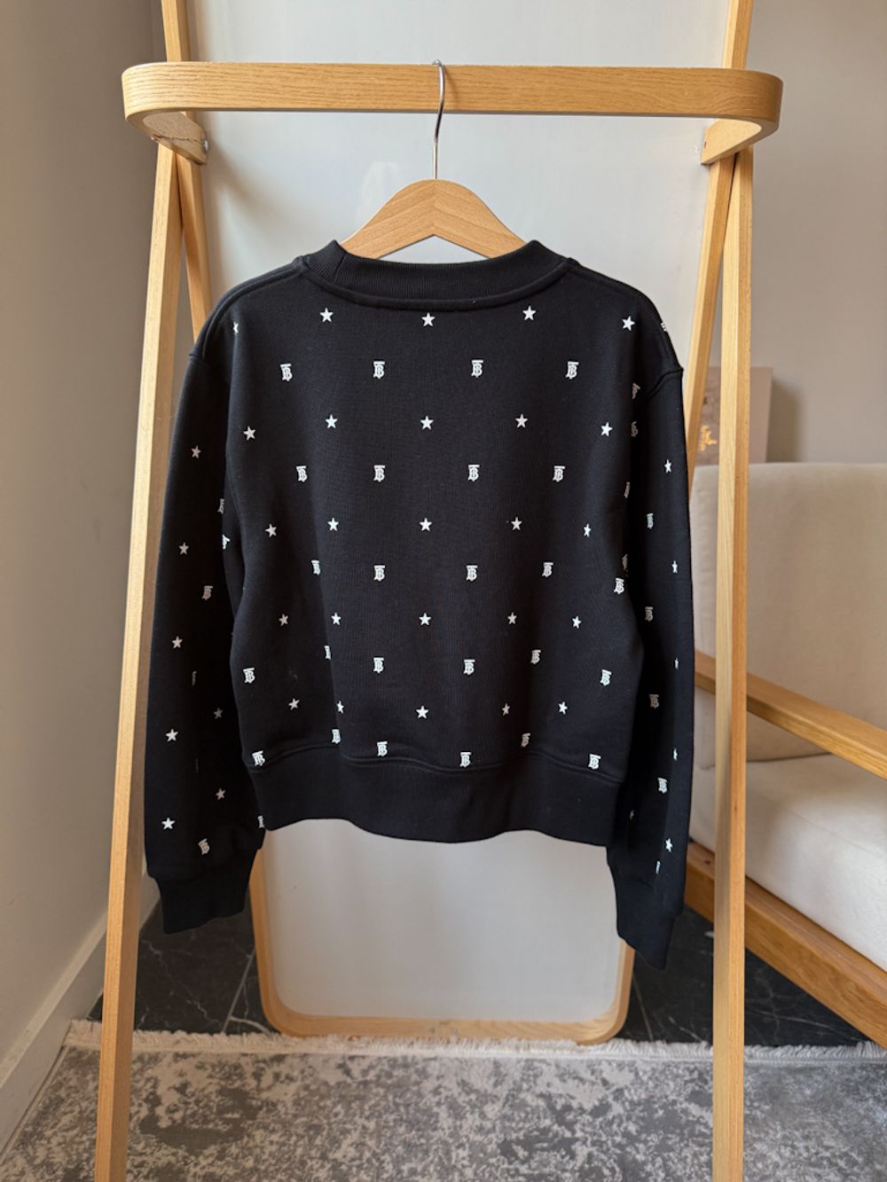 Хлопковый свитшот Burberry, 128