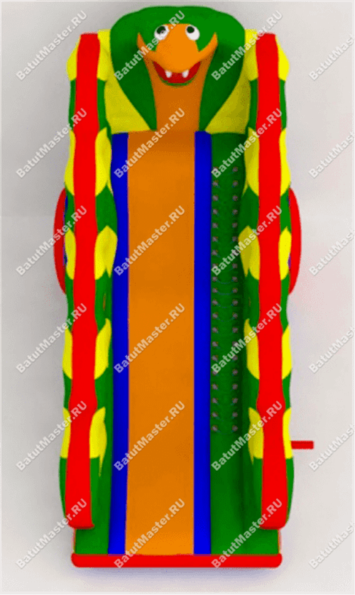 Надувной батут-горка "Кобра"