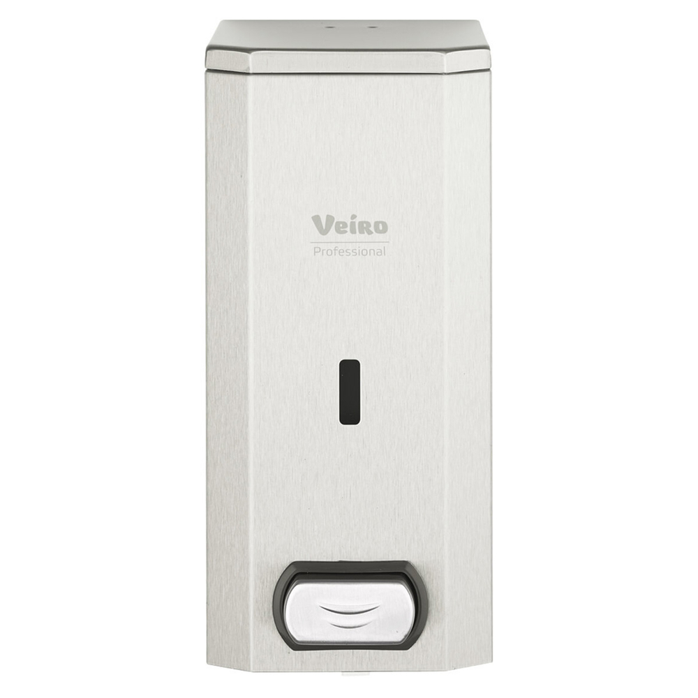 Наливной диспенсер для мыла-пенки Veiro Professional Savona Foam Steel (объем 1.5 л)