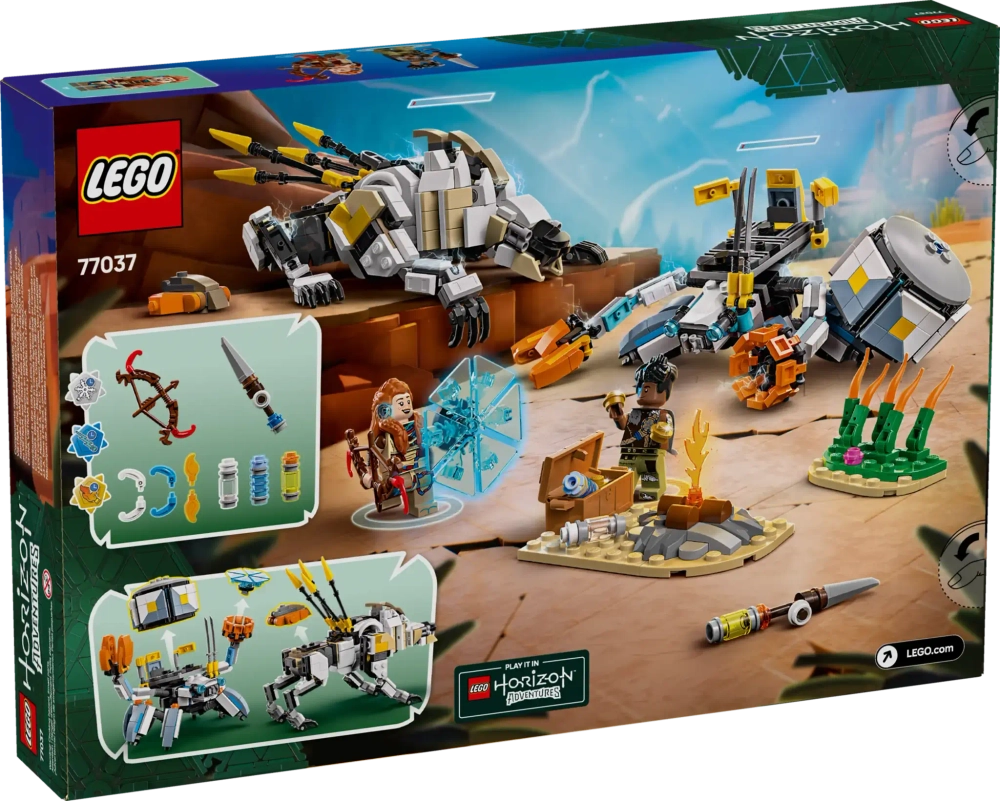Конструктор LEGO 77037 Сплав и Варл против Shell-Walker и Sawtooth