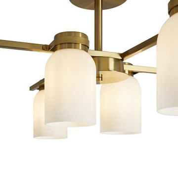 Потолочный светильник 6*Е14 FR5446PL-06BS латунь Kamelia Freya