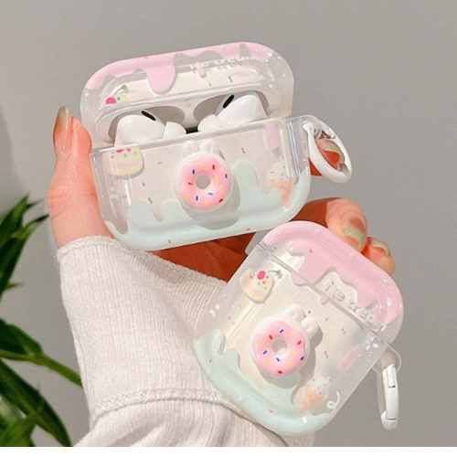 Чехол для Airpods 4 с пончиком