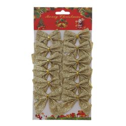 GAEM Набор из 12шт Изделие декоративное "Бант", L12,5 W0,5 H24 см, 4в.