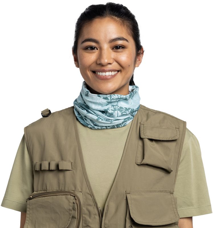 Бандана-труба Buff CoolNet UV Salt Seagrove Green Фото 3