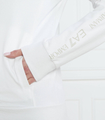 Худи EA7 - белый(3RTM21 TJCQZ)